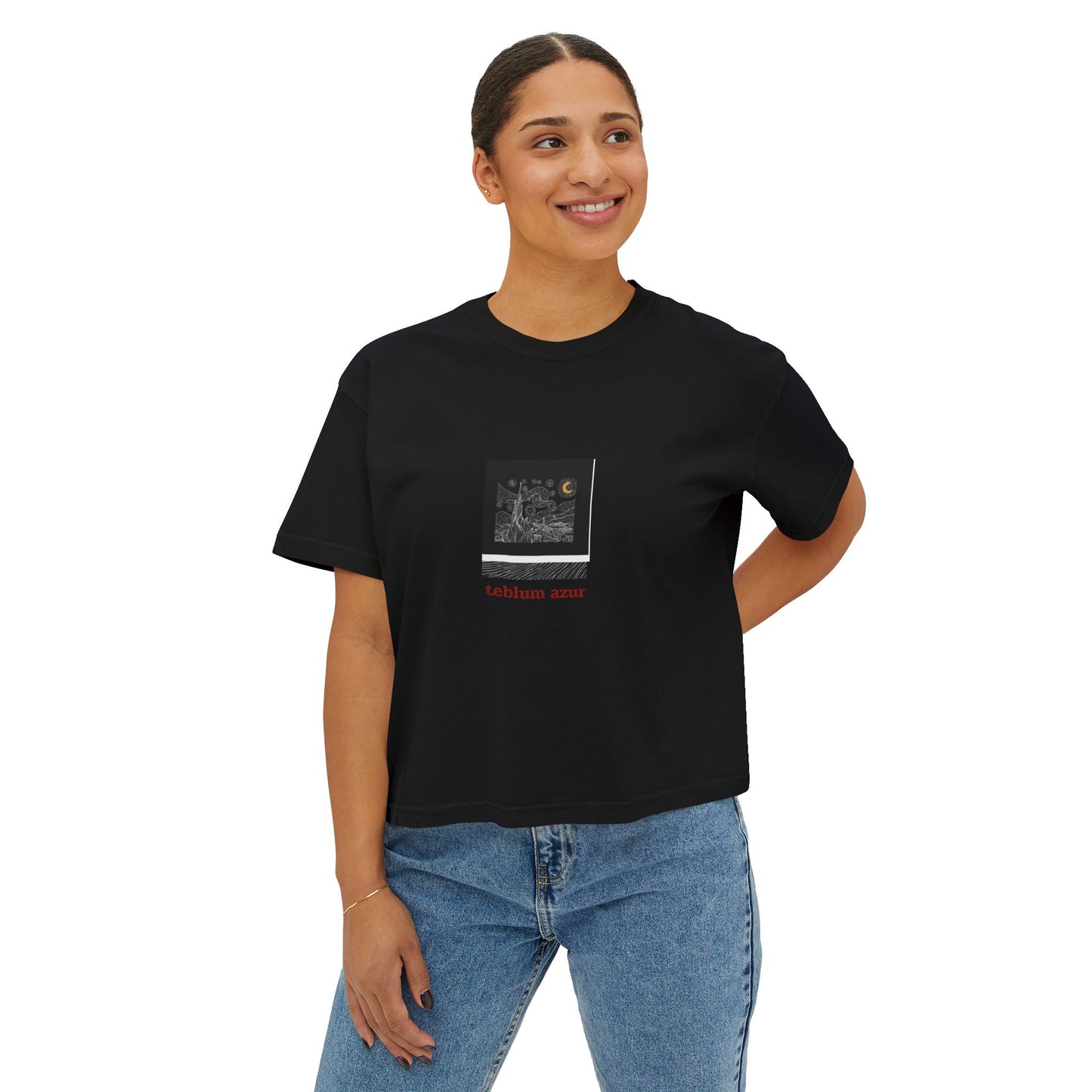 Copy of Fig Tree Boxy Top Cropped