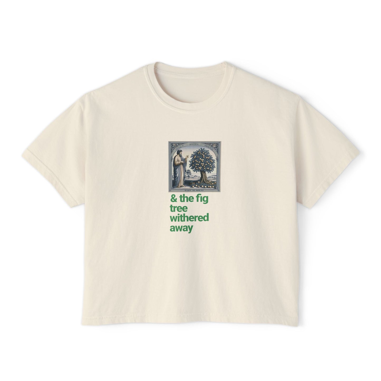 Fig Tree Boxy Top Cropped